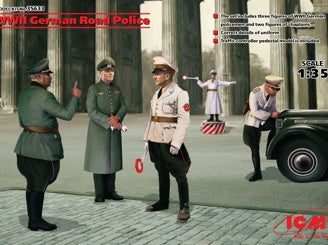 ICM WWII German Road Police 5 Figures