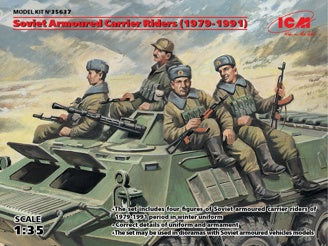 ICM Soviet Armoured Carrier Riders (1979-1991) 4 Figures