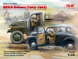 ICM RKKA Drivers (1943-1945) with 2 Figures