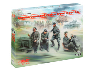 ICM German Command Vehicle Crew (1939-1942) 4 Figures