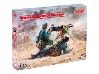 ICM WWII German MG08 MG Team 2 Figures