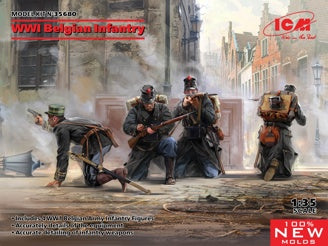 ICM WWI Belgian Infantry