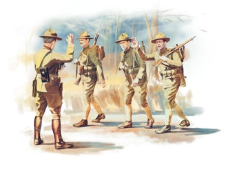 ICM U.S. Infantry (1917) 4 Figures