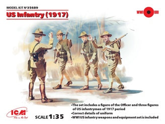 ICM U.S. Infantry (1917) 4 Figures