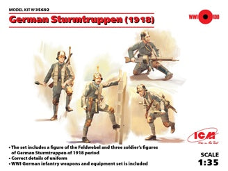 ICM German Sturmtruppen (1918) 4 Figures