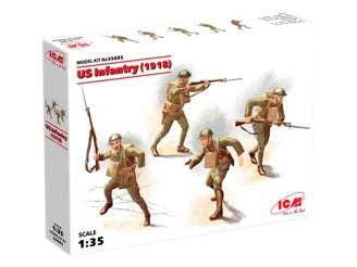ICM US Infantry (1918) 4 Figures