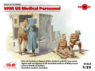 ICM WWI U.S. Medical Personnel 4 Figures