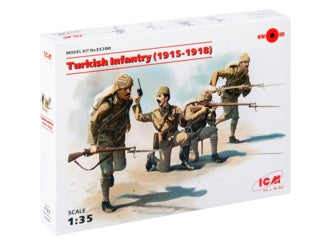 ICM Turkish Infantry (1915-1918) 4 Figures