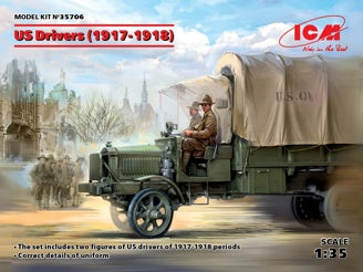 ICM U.S. Drivers (1917-1918) with 2 Figures