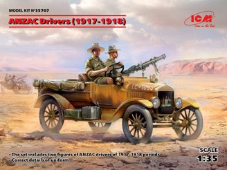 ICM ANZAC Drivers (1917-1918) with 2 Figures