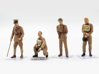 ICM WWI British Tank Crew 4 Figures