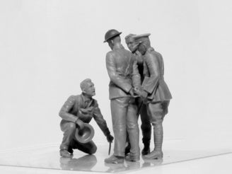 ICM WWI British Tank Crew 4 Figures
