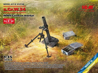 ICM s.Gr.W.34 WWII German Mortar