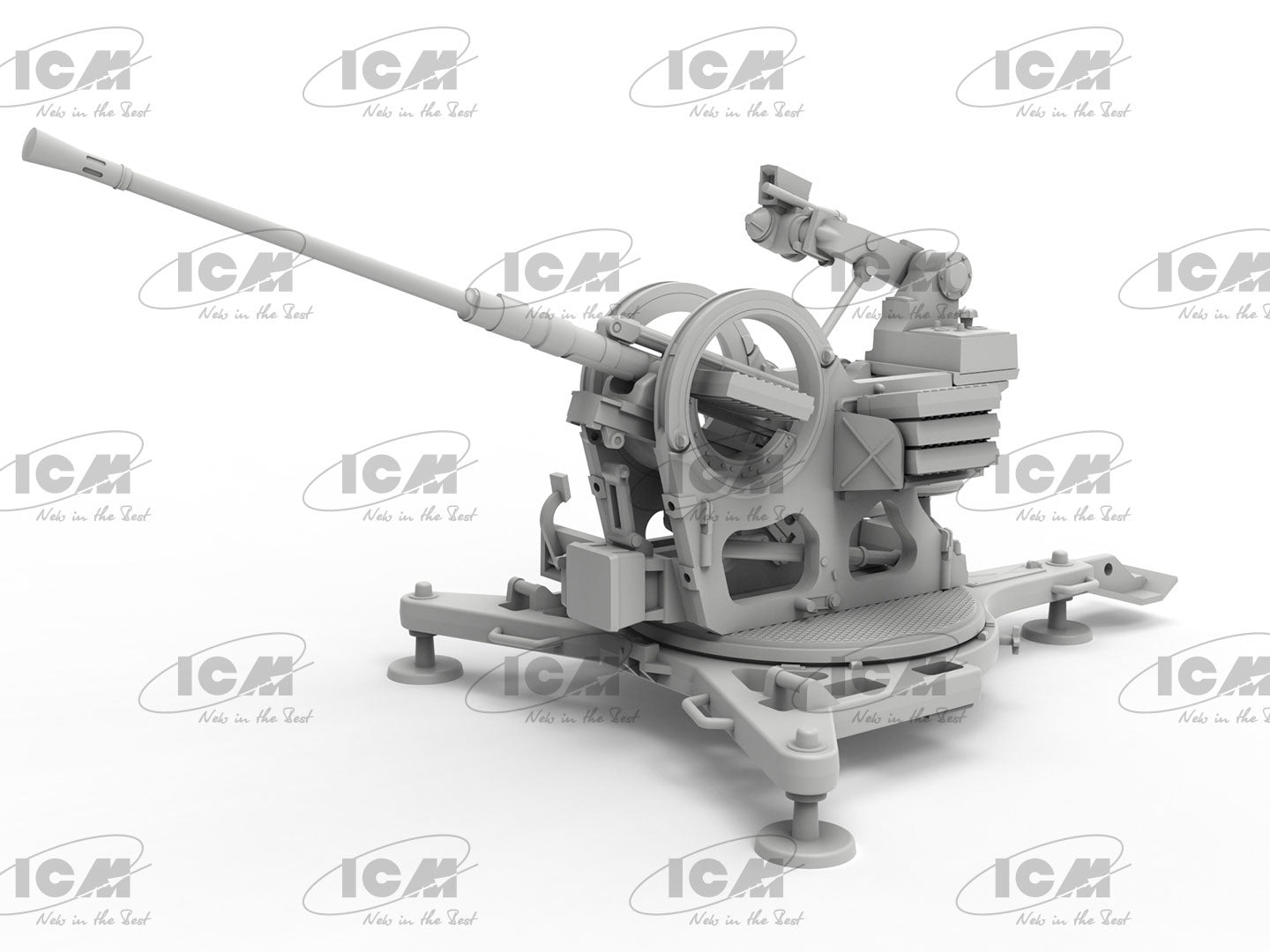 ICM 1:35 - Flak 38, WWII German AA Gun