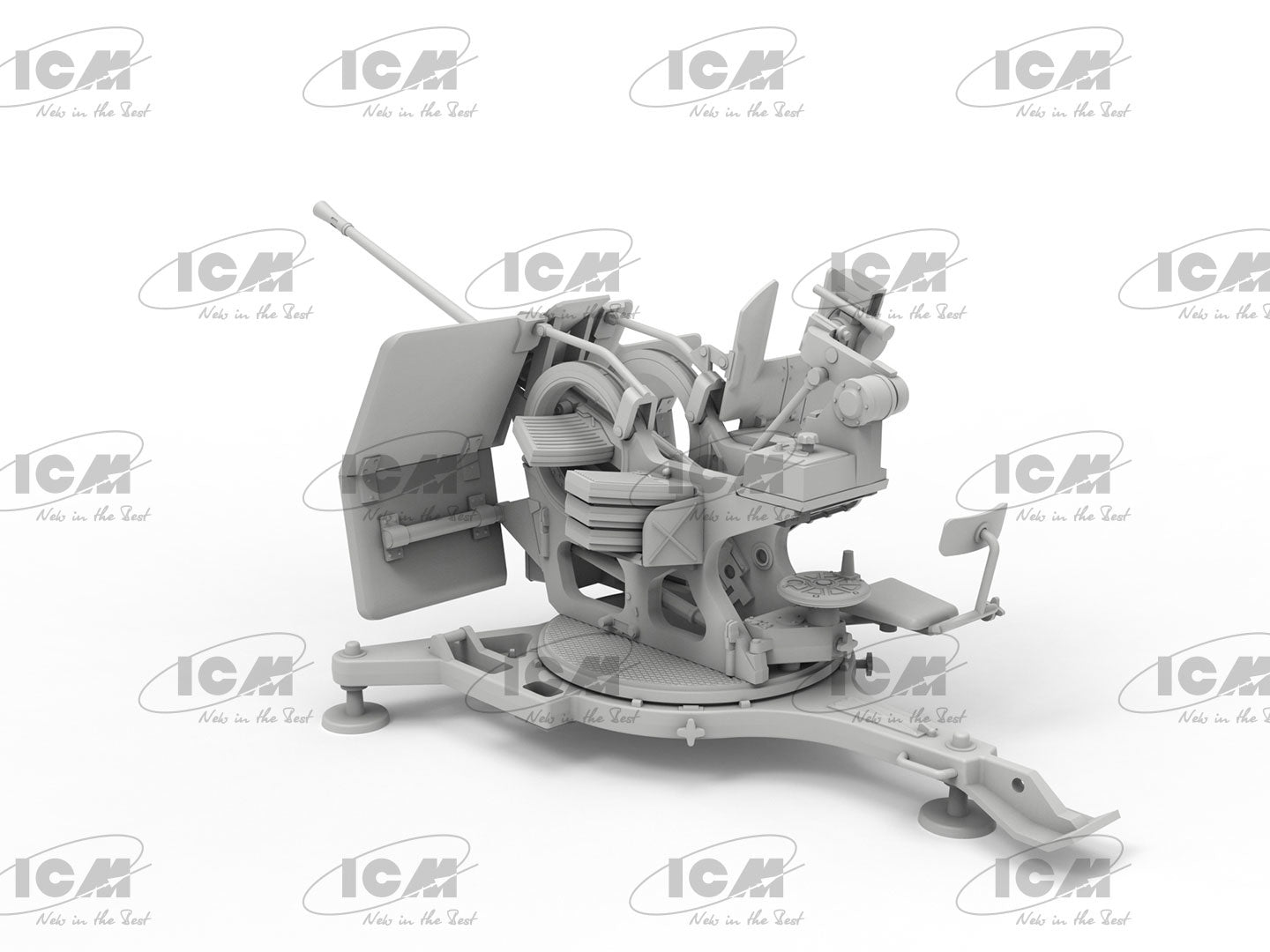 ICM 1:35 - Flak 38, WWII German AA Gun