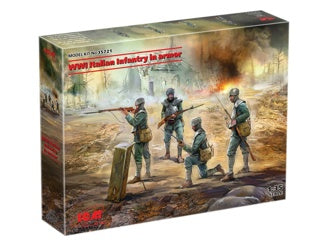 ICM WWI Italian Infantry In Armour 4 Figures