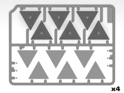 ICM ''Dragon's teeth', Аnti-tank Obstacles (100% new molds)