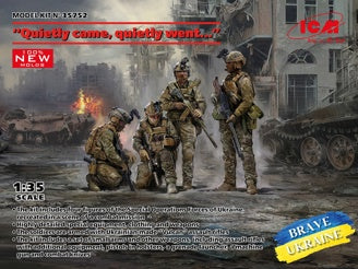 ICM "Quietly Came, Quietly Went" Special Operations Forces of Ukraine (4 Figures)