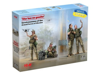 ICM "War Has No Gender" Servicewomen of the Armed Forces of Ukraine (4 Figures)