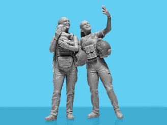 ICM "War Has No Gender" Servicewomen of the Armed Forces of Ukraine (4 Figures)