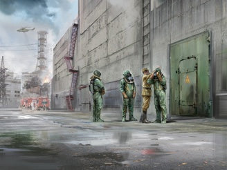 Chernobyl #6 Feat of Divers (3 Figures)