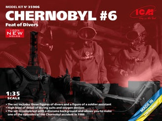 Chernobyl #6 Feat of Divers (3 Figures)