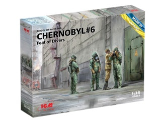 Chernobyl #6 Feat of Divers (3 Figures)