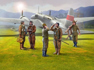 ICM Japanese Pilots & Ground Personnel WWII 5 Figures