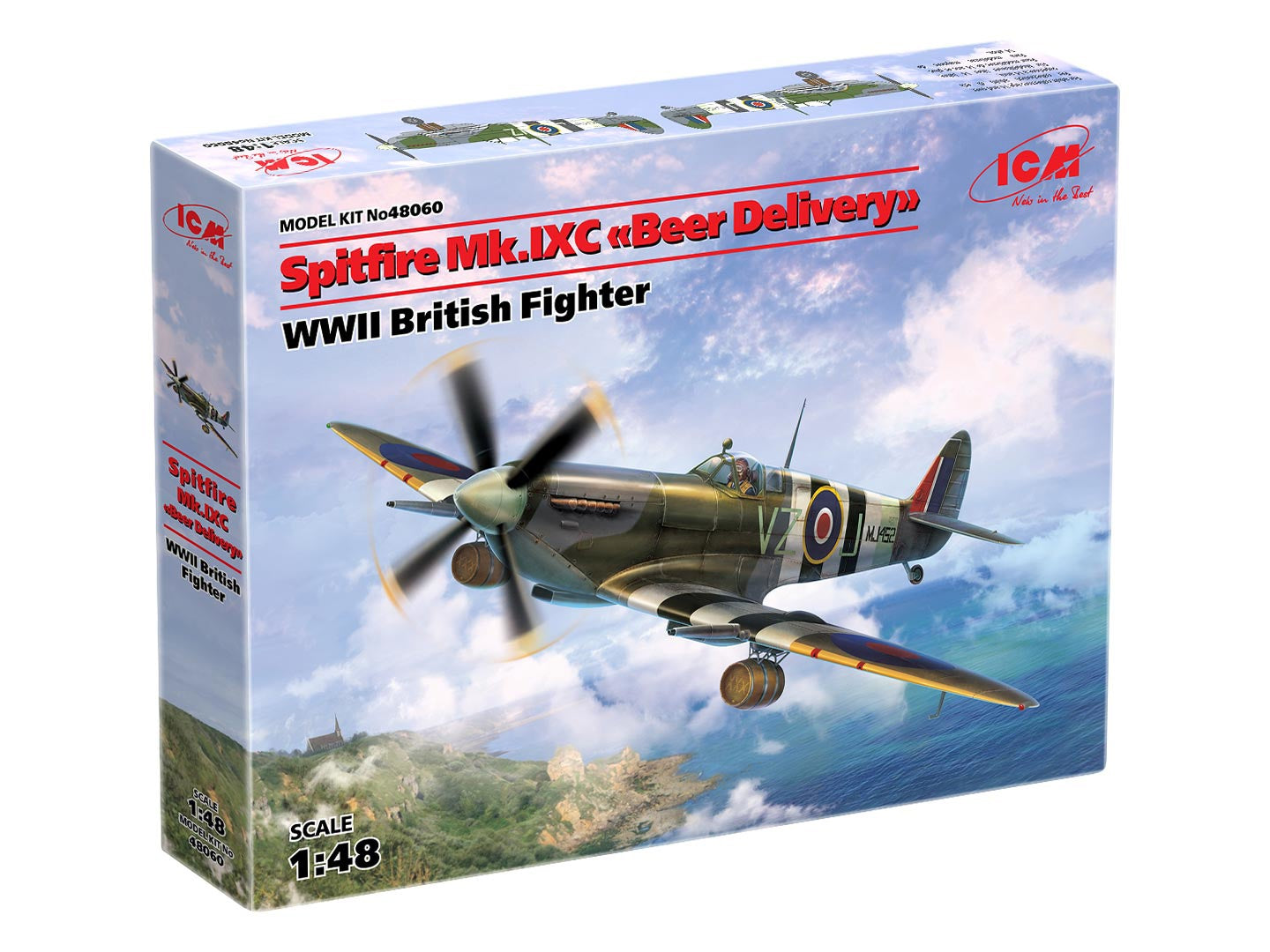 ICM 1/48 Supermarine Spitfire Mk.Ixc 'Beer Delivery' 48060