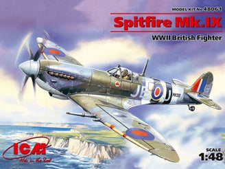 ICM Spitfire Mk.IX, WWII British Fighter Plane