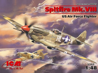 ICM Spitfire Mk.VIII, WWII USAAF Fighter Plane