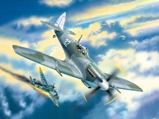 ICM Spitfire LF.IXE, WWII Soviet Air Force Fighter Plane