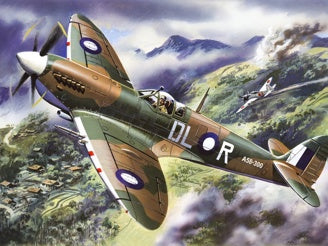 ICM Spitfire Mk.VIII, WWII British Fighter Plane