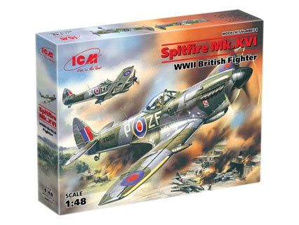 ICM 1/48 Supermarine Spitfire Mk.Xvi 48071 4823044400539