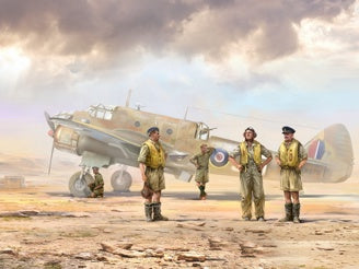 ICM RAF Pilots In Tropical Uniforms (1941-1945) 5 Figures
