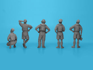 ICM RAF Pilots In Tropical Uniforms (1941-1945) 5 Figures