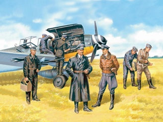 ICM German Luftwaffe Pilots & Ground Personnel (1939-1945) 7 Figures