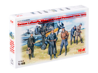 ICM German Luftwaffe Pilots & Ground Personnel (1939-1945) 7 Figures