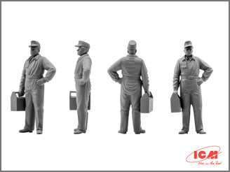 ICM German Luftwaffe Pilots & Ground Personnel (1939-1945) 7 Figures