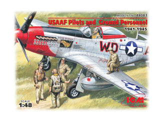 ICM USAAF Pilots & Ground Personnel (1941-1945) 5 Figures