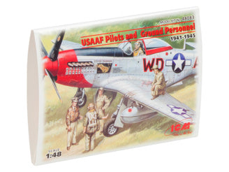 ICM USAAF Pilots & Ground Personnel (1941-1945) 5 Figures
