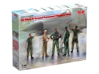 ICM U.S. Pilots & Ground Personnel (Vietnam War) 5 Figures