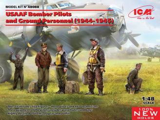 ICM USAAF Bomber Pilots & Ground Personnel (1944-1945) 5 Figures