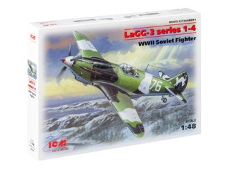 ICM LaGG-3 Series 1-4, WWII Soviet Fighter Plane