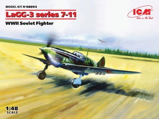 ICM LaGG-3 Series 7-11, WWII Soviet Fighter Plane