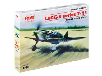 ICM LaGG-3 Series 7-11, WWII Soviet Fighter Plane