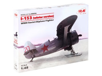 ICM I-153, WWII Soviet Biplane Fighter (Winter Version)