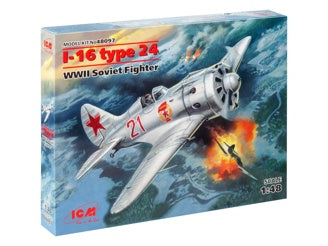 ICM I-16 Type 24, WWII Soviet Fighter Plane