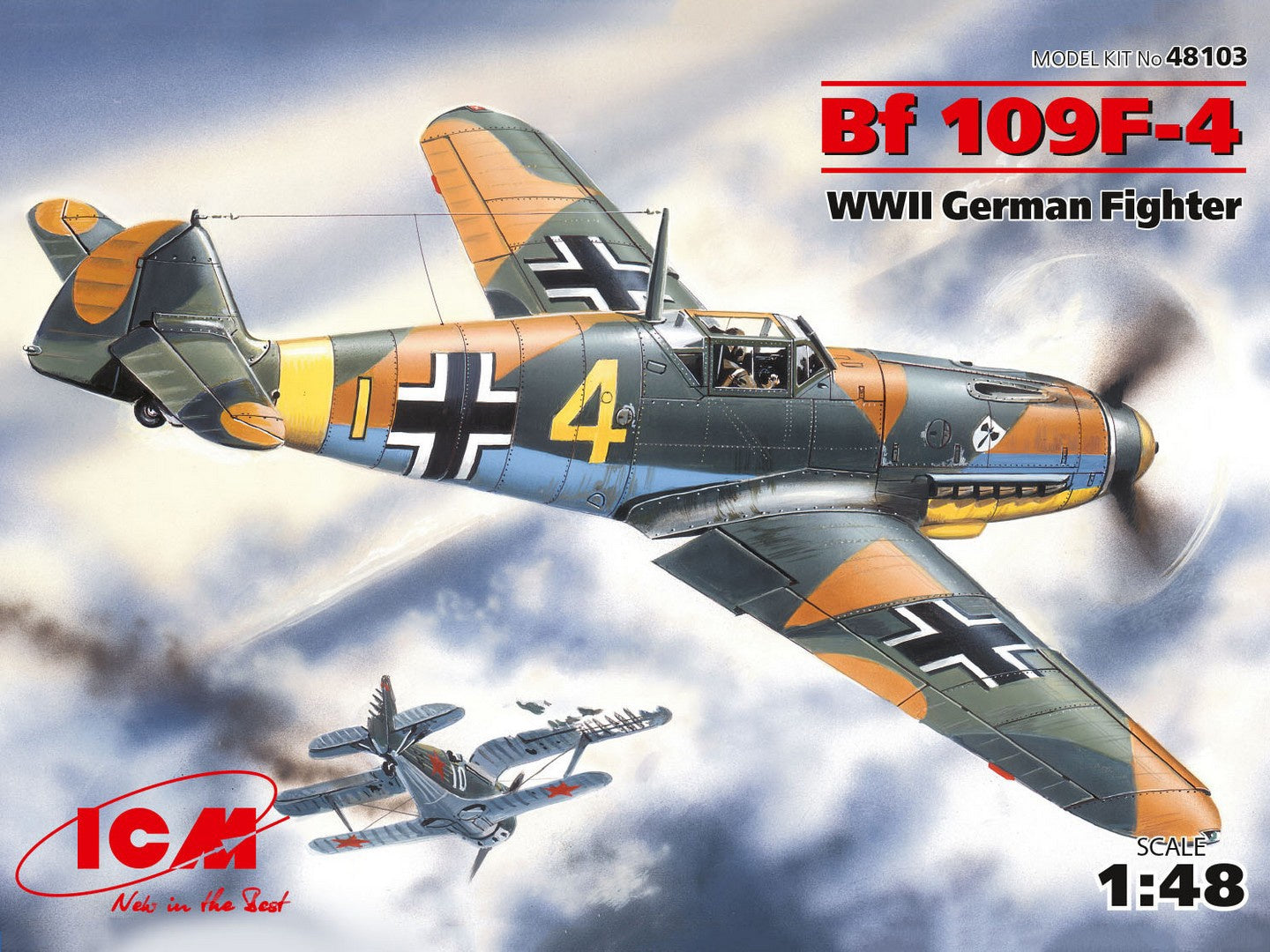 ICM 1/48 Messerschmitt Bf-109F-4 48103