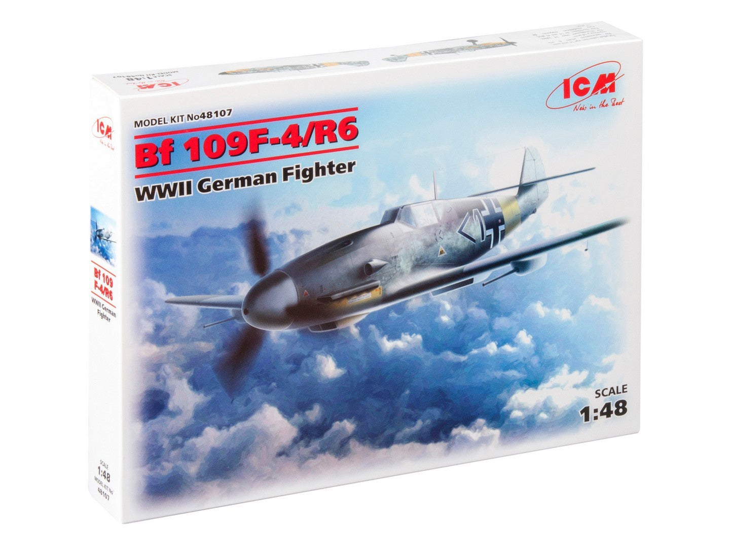 ICM 1/48 Messerschmitt Bf-109F-4/R6 48107